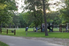 evening volleyball game